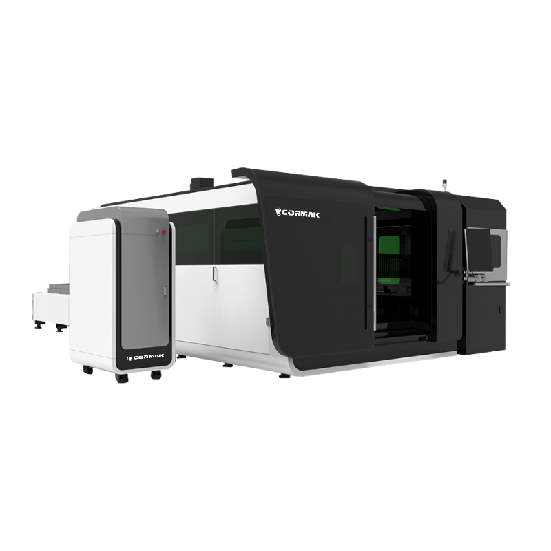 Tube and Profile Fibre Laser Cutter CORMAK LF3015GAR with Cutting Attachment | CORMAK