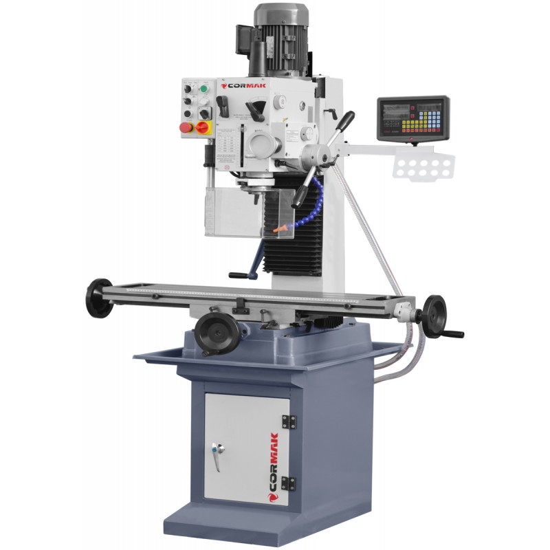 Drilling–Milling Machine CORMAK ZX7045 BXL DRO | Digital Readout | 1.8 kW Motor | CORMAK