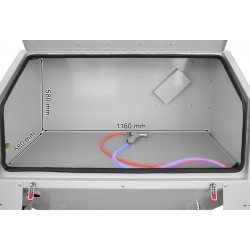 Cabinet Sandblaster 420L CORMAK KDP420 with Dust Extraction | CORMAK
