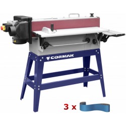Belt Edge Sander CORMAK MM2315Q 400V + 3 Belts | Woodworking Machine | CORMAK
