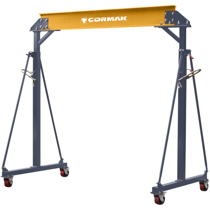 Mobile Gantry Crane CORMAK PK2 2T 2000kg Heavy-Duty | CORMAK
