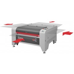 CO₂ Laser Cutter and Engraver CORMAK LC1390ZD2 – Dual Head | 1300x900 mm | CORMAK