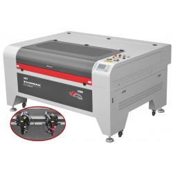 CO₂ Laser Cutter and Engraver CORMAK LC1390ZD2 – Dual Head | 1300x900 mm | CORMAK