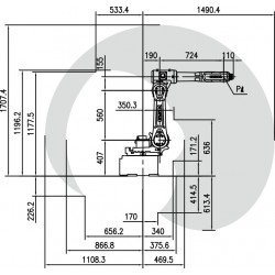 Industrial Robot CORMAK | 6-Axis CNC Loading Robot | CORMAK