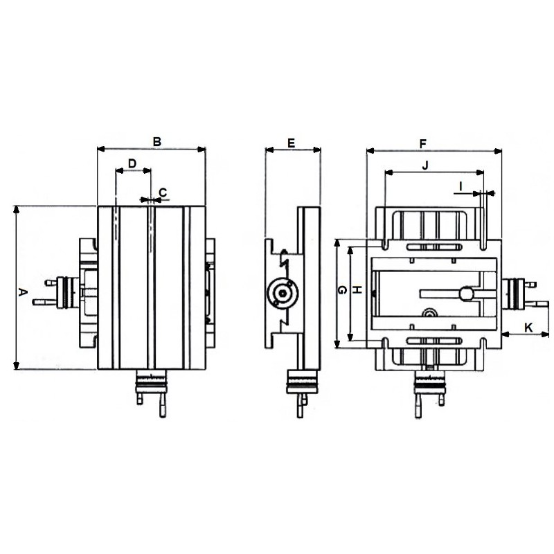 Cross Slide Table CORMAK KP203 330×220 mm | Precision Milling Table