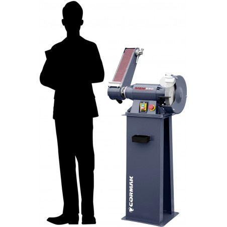 Multifunctional Belt and Disc Grinder CORMAK MSM250 with Stand | CORMAK