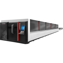Fibre Laser Cutter CORMAK FIBER LF12025GEP | Industrial Laser with Exchangeable Table | CORMAK