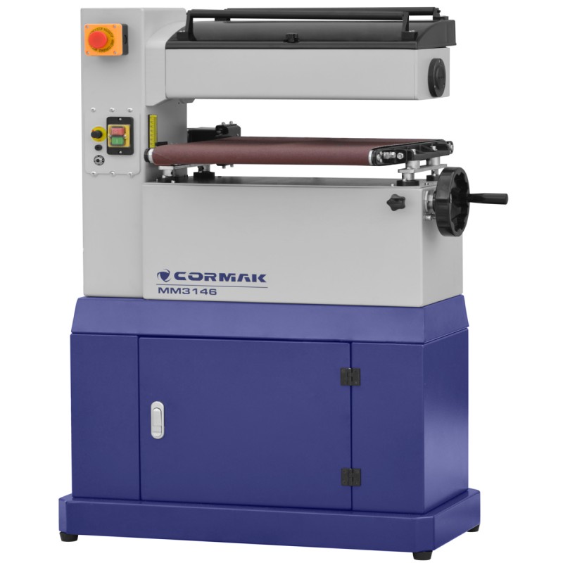 Drum Belt Sander CORMAK MM3146 230V | Industrial Sander for Wood & Metal | CORMAK