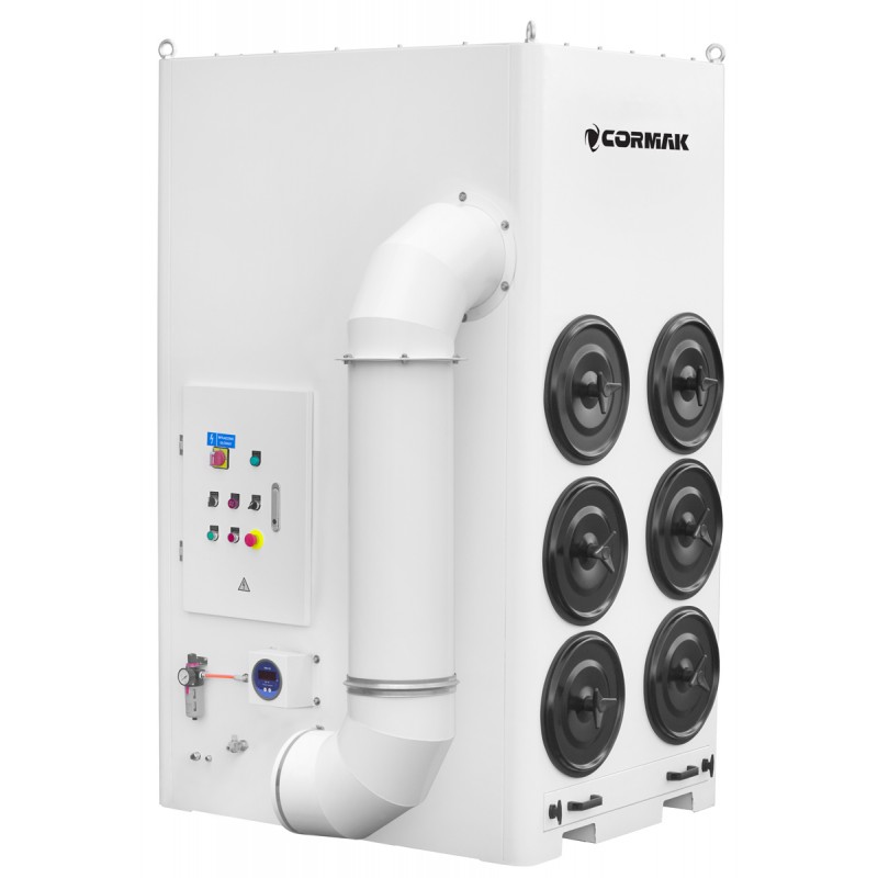 Industrial Extraction and Filtration Unit CORMAK LDC-6L for Fume and Dust | CORMAK