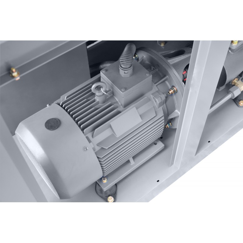 Skruvkompressor med frekvensomriktare THEOR 50 – 37 kW – 7 000 l/min + kylavfuktare N50S + vertikal tryckbehållare 500 l