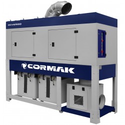 Industrial Wood Dust and Chip Extractor CORMAK DCV6500TC VIBER | Central Extraction System | CORMAK