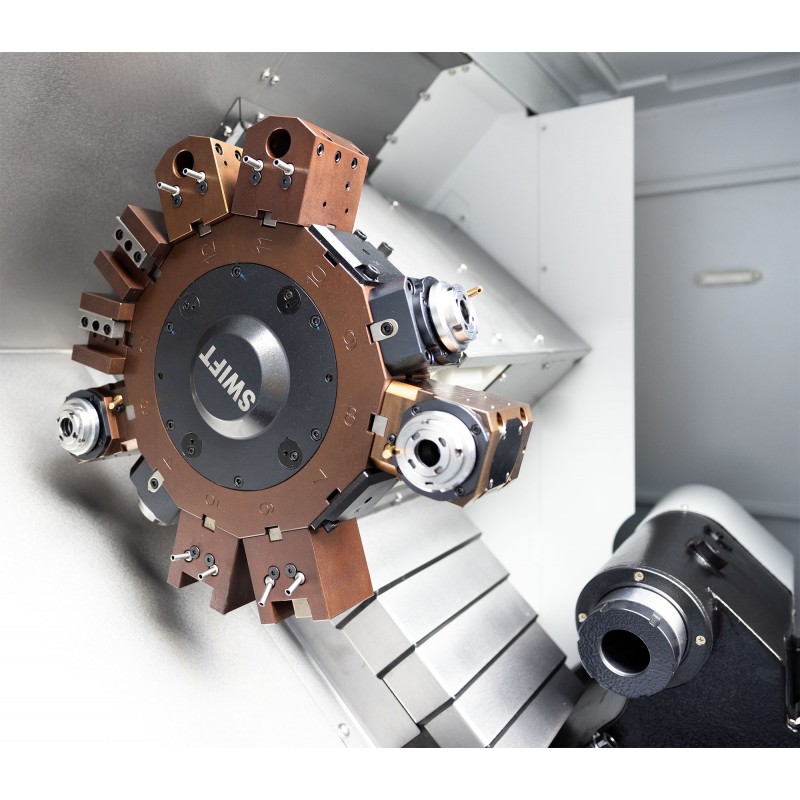 CNC Lathe CORMAK CK7150 LT12x750 with Driven Tools | Slant-Bed | CORMAK