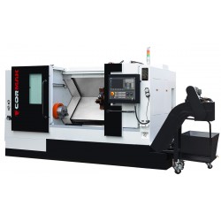 CNC Lathe CORMAK CK7150 LT12x750 with Driven Tools | Slant-Bed | CORMAK