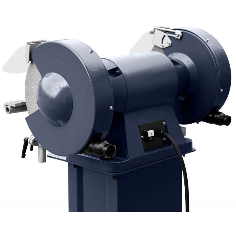 Double-Disc Bench Grinder CORMAK M300S with Stand and Extractor MDC750 400V | CORMAK