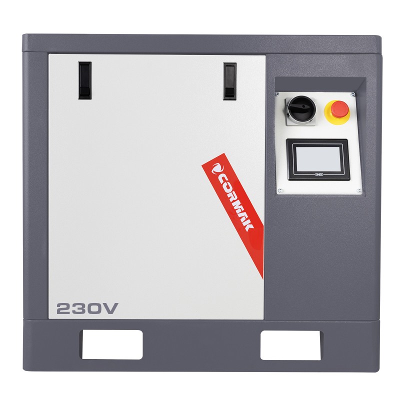 Screw Air Compressor CORMAK LUFT400 INVERTER 3.0kW 380L/min 10bar 230V | CORMAK