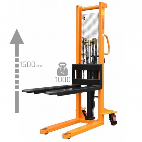 Manual Hydraulic Pallet Stacker CORMAK WRHS1610 1000kg 1600mm | CORMAK