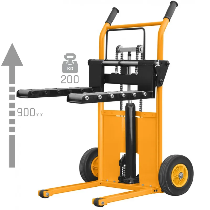 Transport Trolley CORMAK WLTC Roller Forks 200kg 900mm