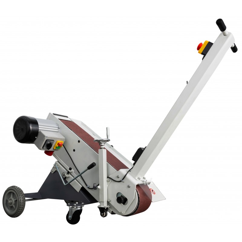 Mobile Belt Grinding Machine for Metal and Welds CORMAK PSM150 | Industrial Floor Grinder | CORMAK