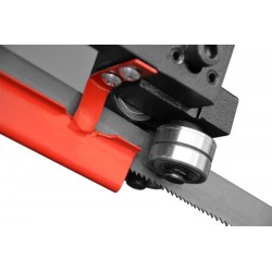 CORMAK BS 712 SW bandsåg för metall, 230 V + 2 sågblad M42 + 5 l Emulgol + ZW580