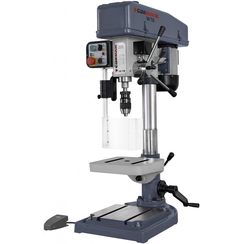 Bench Drill CORMAK W16 – precision bench drilling machine with tapping | CORMAK