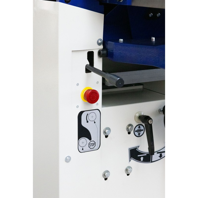 Planer Thicknesser CORMAK PT260QS with Spiral Cutterhead | Professional Wood Planer | CORMAK