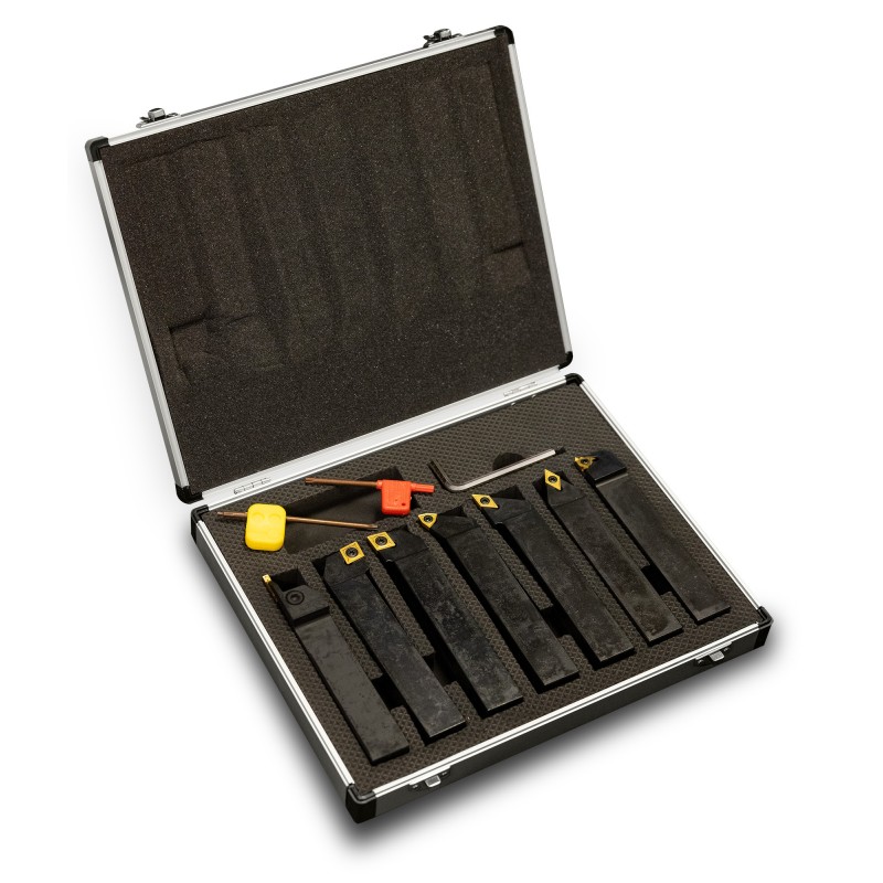 Lathe Turning Tool Set 25x25mm – 7 pcs | CORMAK