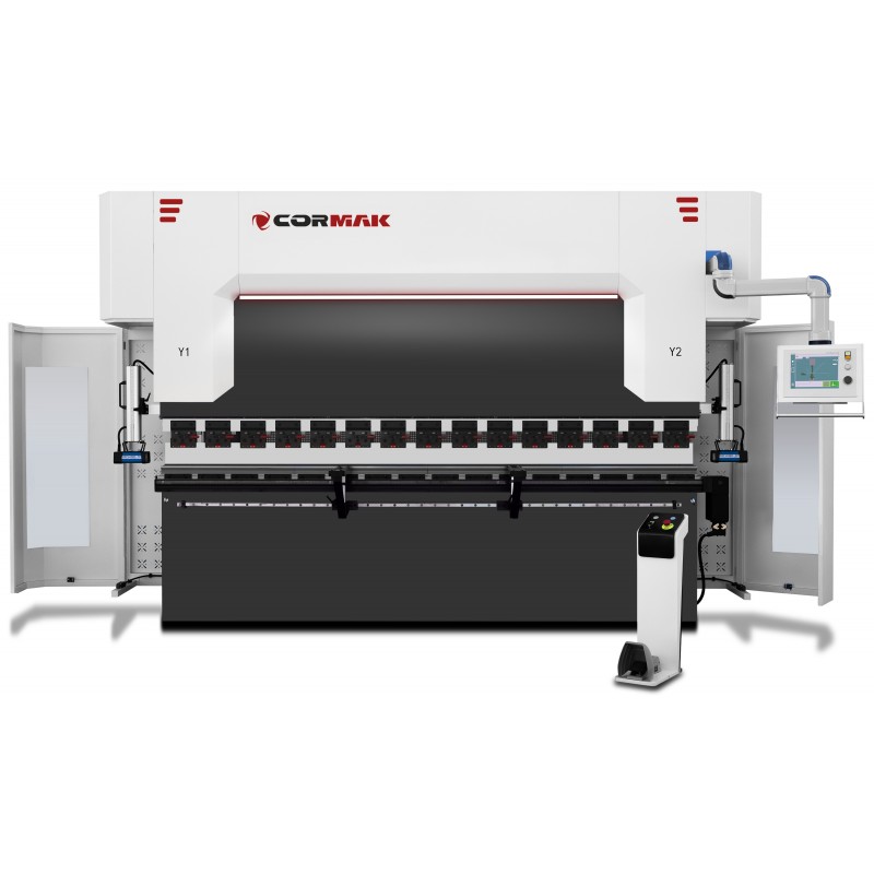 Hydraulic Press Brake CORMAK ULTIMATE 130x3200 Cybelec 4+1 Axis Servo | CORMAK