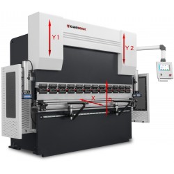 Hydraulic Press Brake CORMAK CNC SERVO EURO PB100×2500 | Industrial Sheet Metal Bending Machine | CORMAK