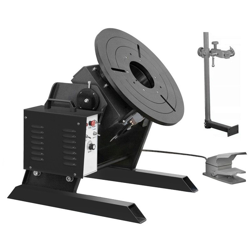Welding Positioner CORMAK PS-500 – heavy-duty rotary table for precision welding | CORMAK