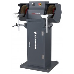 Brush Grinder Deburring Machine CORMAK BMS2080 with Stand | CORMAK