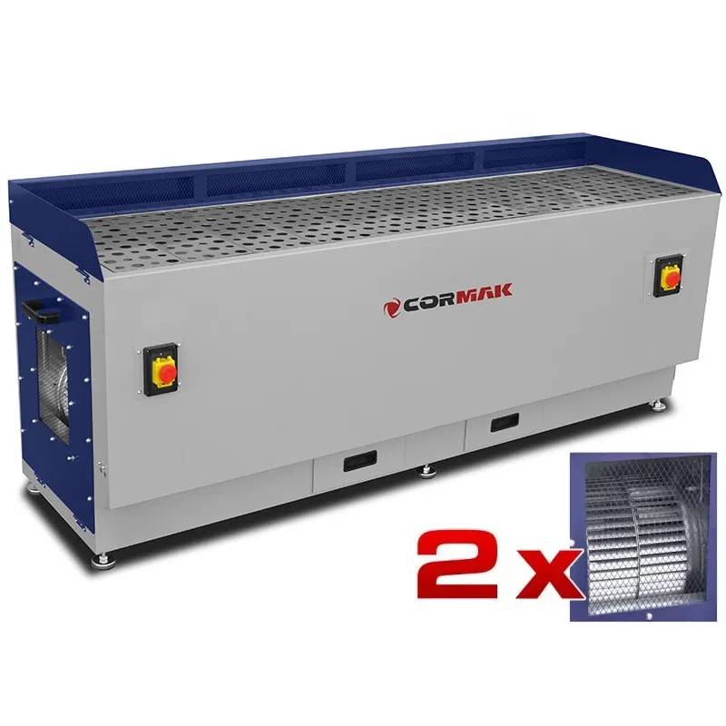 Metal Grinding Table with Extraction CORMAK DT2200M