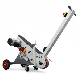 Mobile Belt Grinding Machine for Metal and Welds with Extraction CORMAK PSM75DC | Industrial Floor Grinder | CORMAK