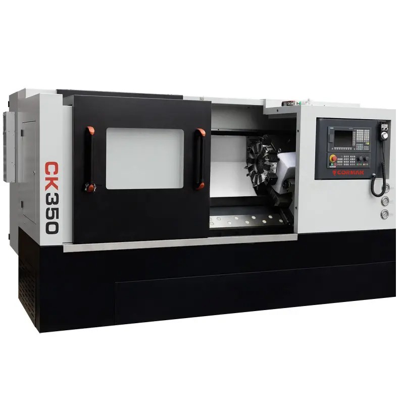 CNC-svarv CORMAK 350x750, hydraulisk spännare, 12 verktyg, Siemens Sinumerik 808D