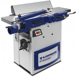Planer Thicknesser CORMAK PT260QS with Spiral Cutterhead | Professional Wood Planer | CORMAK