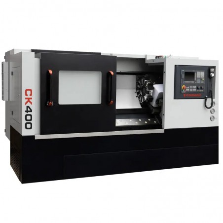 CNC Lathe CORMAK CK400x1000 Hydraulic Chuck 12 Tools SIEMENS SINUMERIK 808D | CORMAK