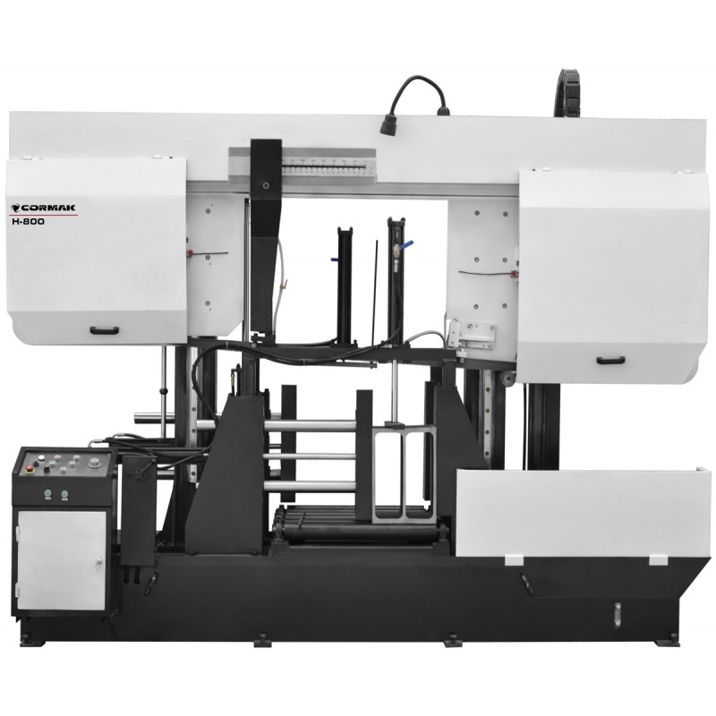 Semi-Automatic Metal Bandsaw CORMAK BS600H | Dual-Column Industrial Saw | CORMAK