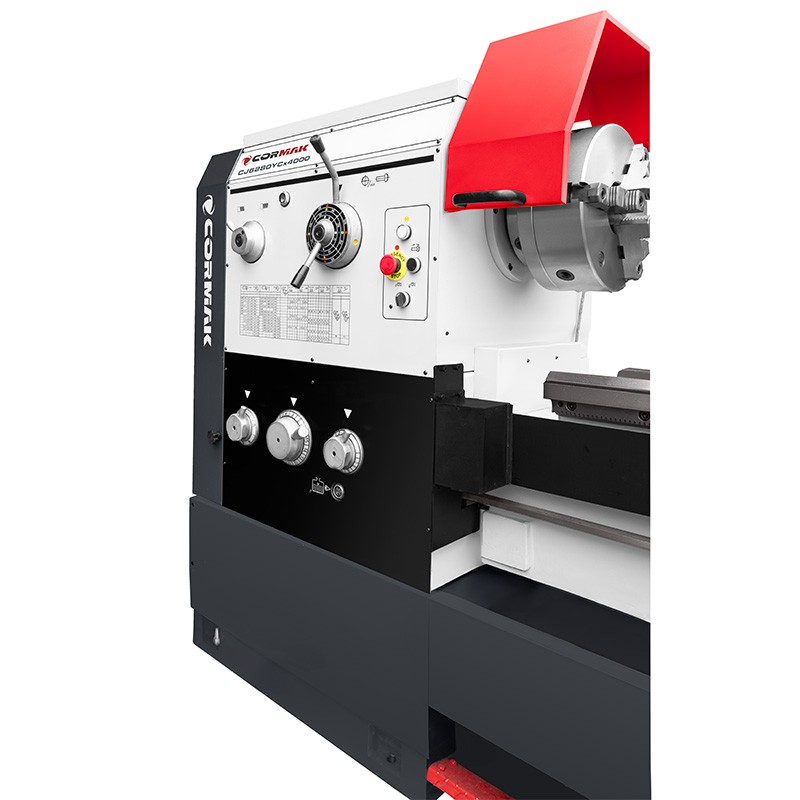 Conventional Universal Lathe CORMAK GOLIAT 800x4000 | Industrial Metal Lathe | CORMAK