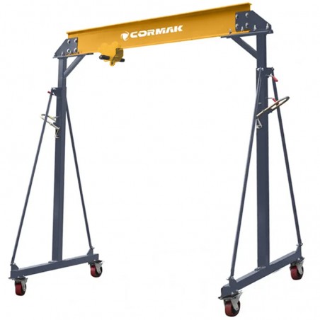 Mobile Gantry Crane CORMAK PK2 2T 2000kg Heavy-Duty | CORMAK