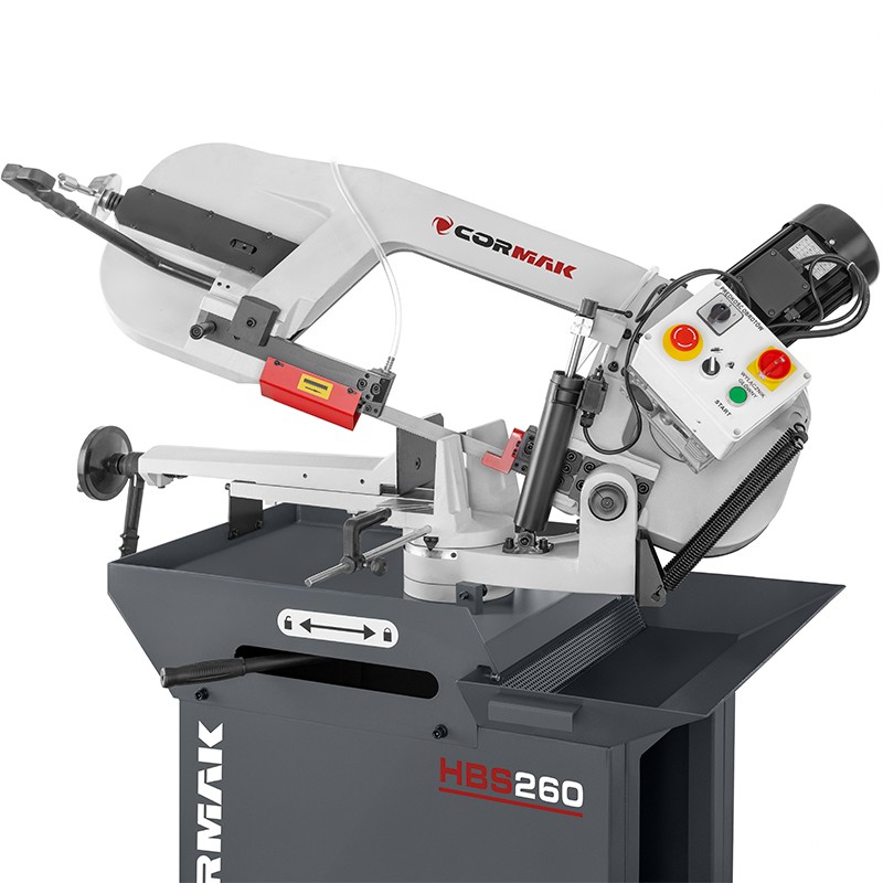 Metal Bandsaw CORMAK HBS260 | Industrial Metal Cutting Bandsaw | CORMAK