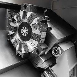 CNC Lathe CORMAK CK350x750 Hydraulic Chuck 12 Tools SIEMENS SINUMERIK 808D | CORMAK