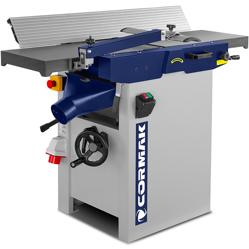 Planer-Thicknesser CORMAK PT310ECO with Spiral Cutterhead | Quiet & Precise 310 mm Wood Planer | CORMAK