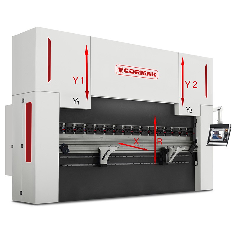 Hydraulic Press Brake CORMAK CNC SERVO ELITE 40×2000 DA-53TX  | CORMAK