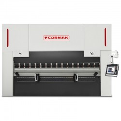 Hydraulic Press Brake CORMAK CNC SERVO ELITE 63×2500 DA-53TX | CNC Sheet Metal Bending Machine | CORMAK