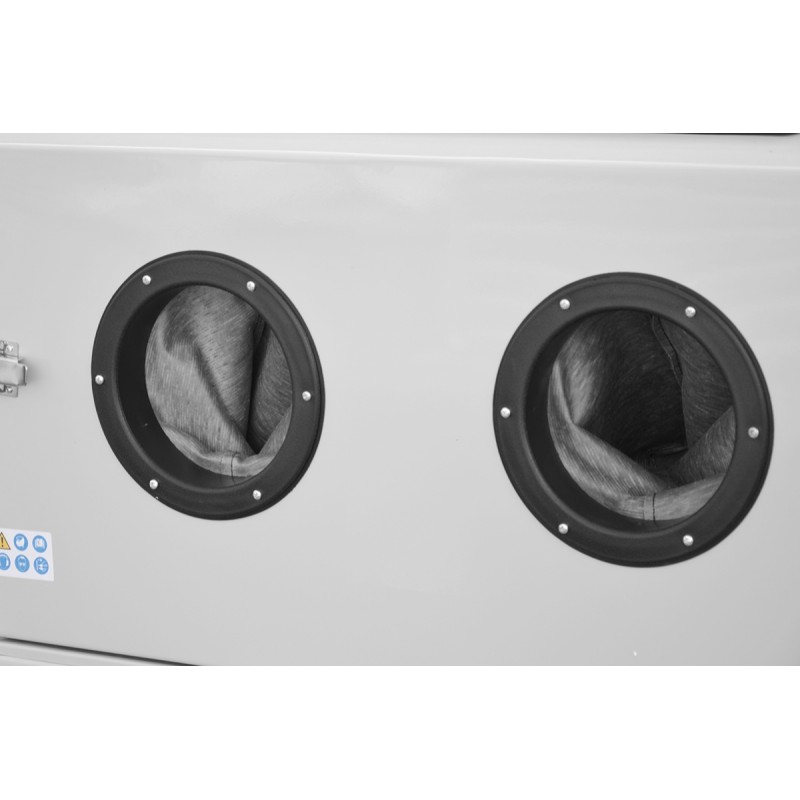 Sandblaster Cabinet 350L Side-Opening + DC15 | CORMAK