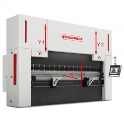 Hydraulisk kantpress CORMAK CNC SERVO ELITE 40×2000 DA-58T
