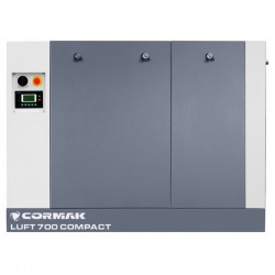 Screw Compressor CORMAK LUFT 700 COMPACT 5.5kW 650L/min 10bar with Integrated Air Dryer