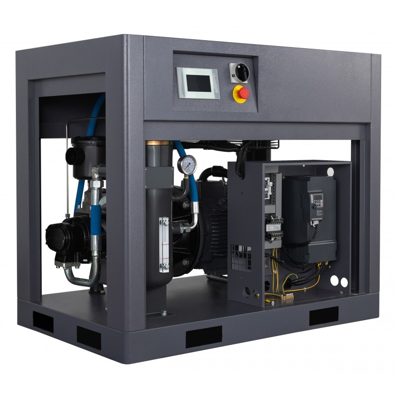 Screw Compressor Set CORMAK THEOR 20 INVERTER 15kW + IZBERG N20S Air Dryer + 1000L Tank | CORMAK