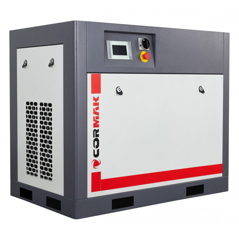 THEOR 20 compressor set with inverter - 15kW - 2000 L/min. + IZBERG N20S dehumidifier + 500 L vertical cylinder