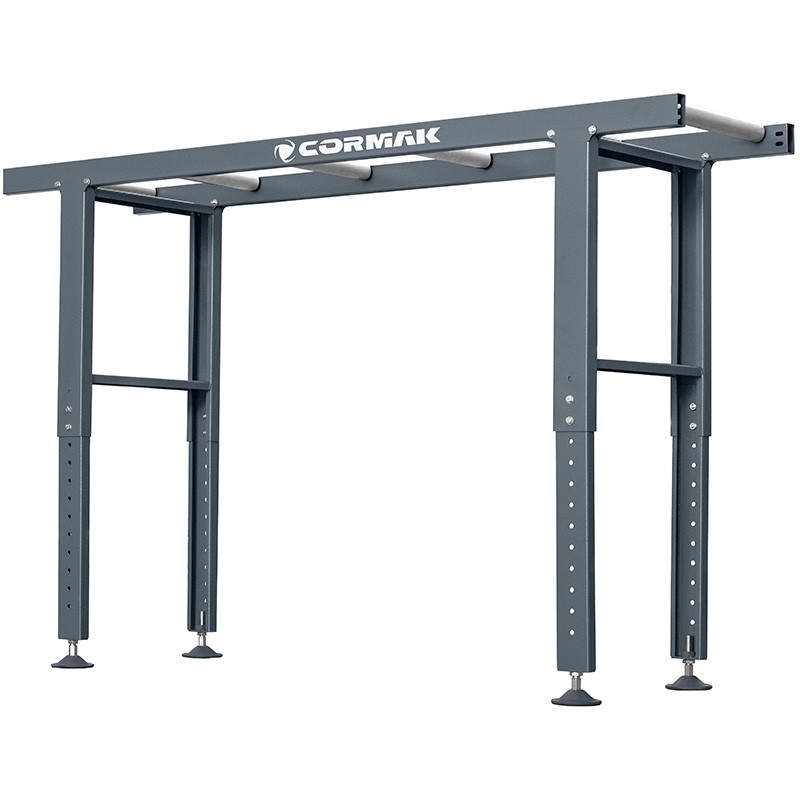 Roller Conveyor 1.8m with 6 Rollers CORMAK | Industrial Roller Track | CORMAK