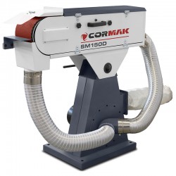 Metal Belt Grinder CORMAK SM150D with Extraction | CORMAK Manufacturer